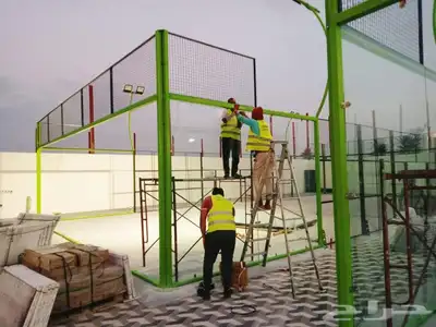 تركيب ملاعب بادل باقل تكلفه 30