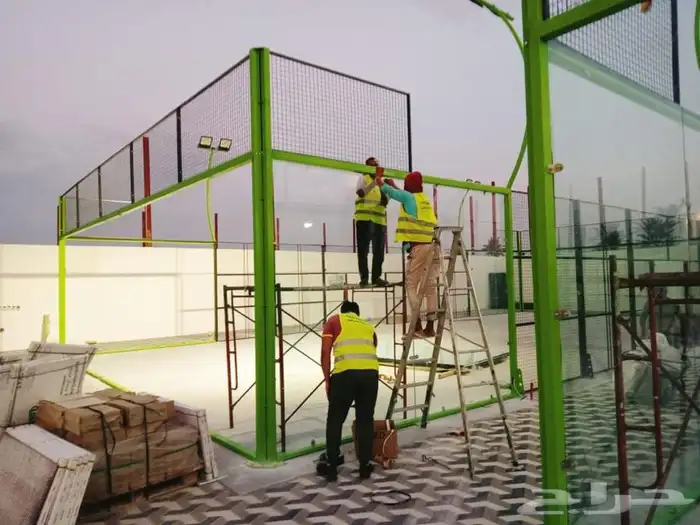 تركيب ملاعب بادل باقل تكلفه 30