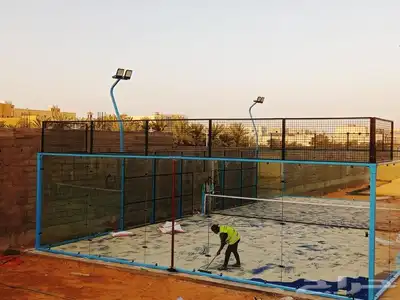 تركيب ملاعب بادل باقل تكلفه 12