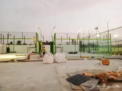 تركيب ملاعب بادل باقل تكلفه 29