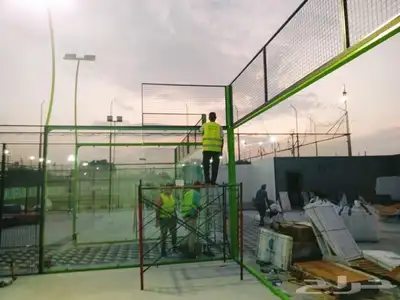 تركيب ملاعب بادل باقل تكلفه 35