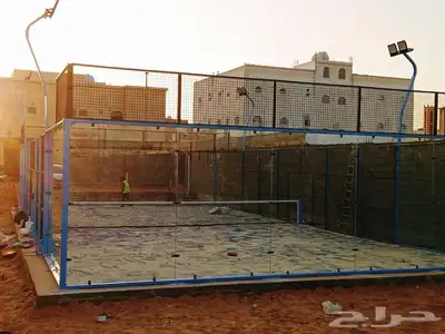 تركيب ملاعب بادل باقل تكلفه 16