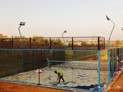 تركيب ملاعب بادل باقل تكلفه 14