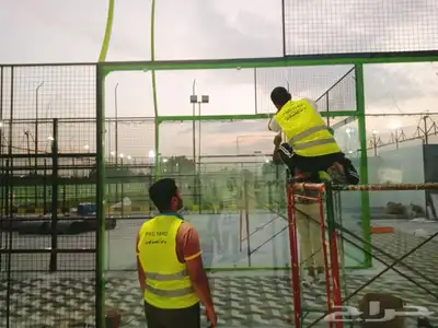تركيب ملاعب بادل باقل تكلفه 26