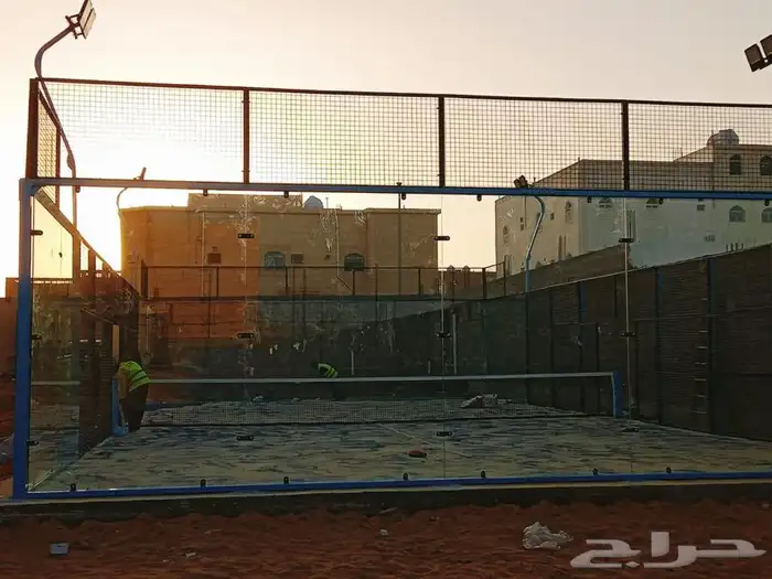 تركيب ملاعب بادل باقل تكلفه 15