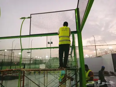 تركيب ملاعب بادل باقل تكلفه 32