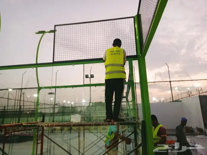 تركيب ملاعب بادل باقل تكلفه 32