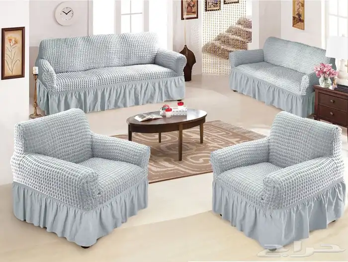 تلبيسات كنب 4 قطع ب235 ريال 0