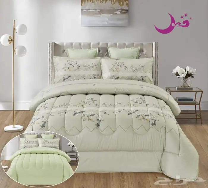 عرض على اطقم سرير نفرين صيفي ب165 ريال  2