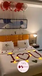 تنسيق ذكرى زواج وتجهيز غرف عرسان 7