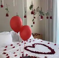 تنسيق ذكرى زواج وتجهيز غرف عرسان 4