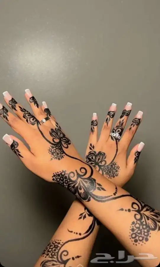 نقاشة الحنة مكة المكرة 20