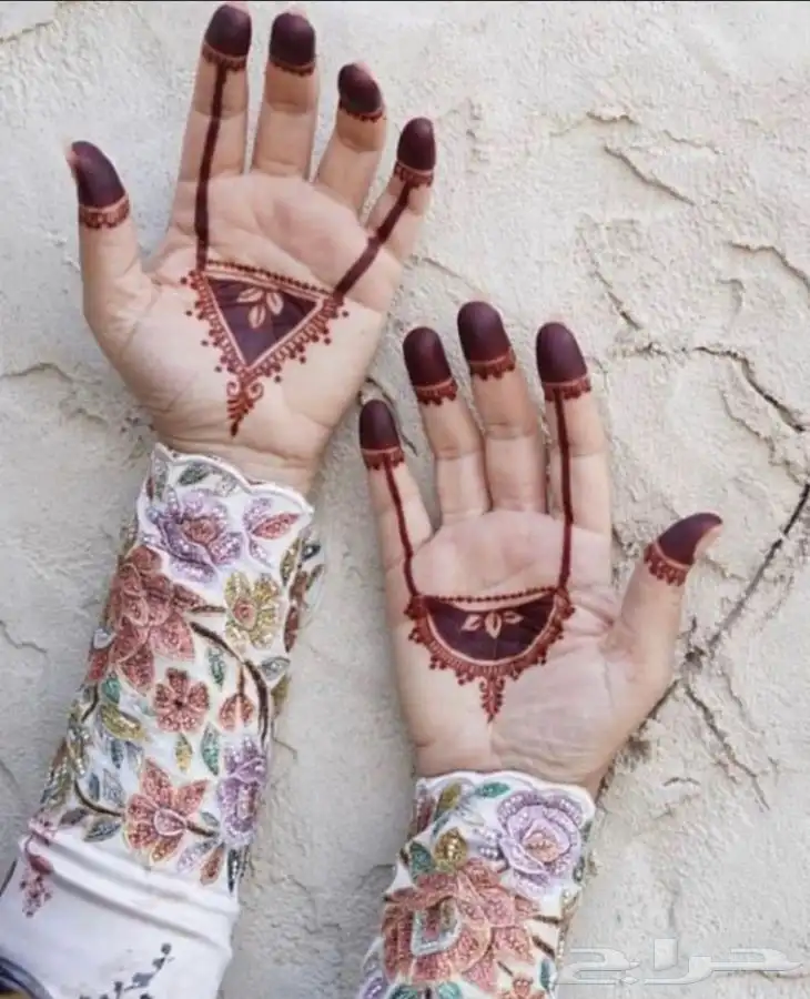 نقاشة الحنة مكة المكرة 4