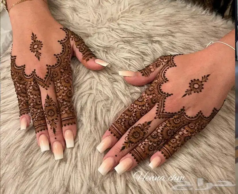 نقاشة الحنة مكة المكرة 1