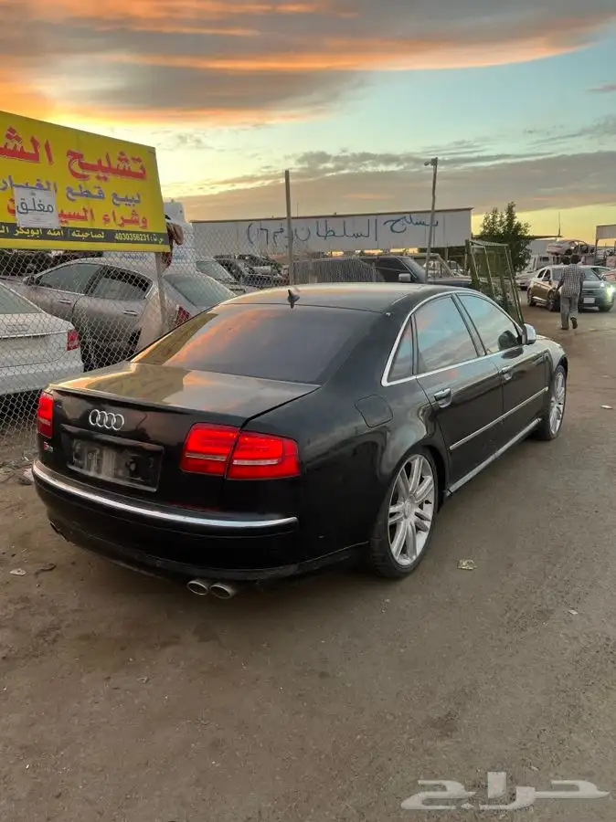 قطع غيار تشليح اودي s8 اس 8 موديل 2007 - 2010 v10 4