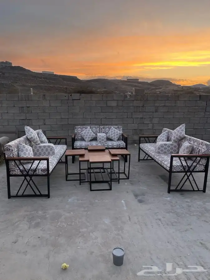 تفيصيل جلسات خارجيه حوش 4