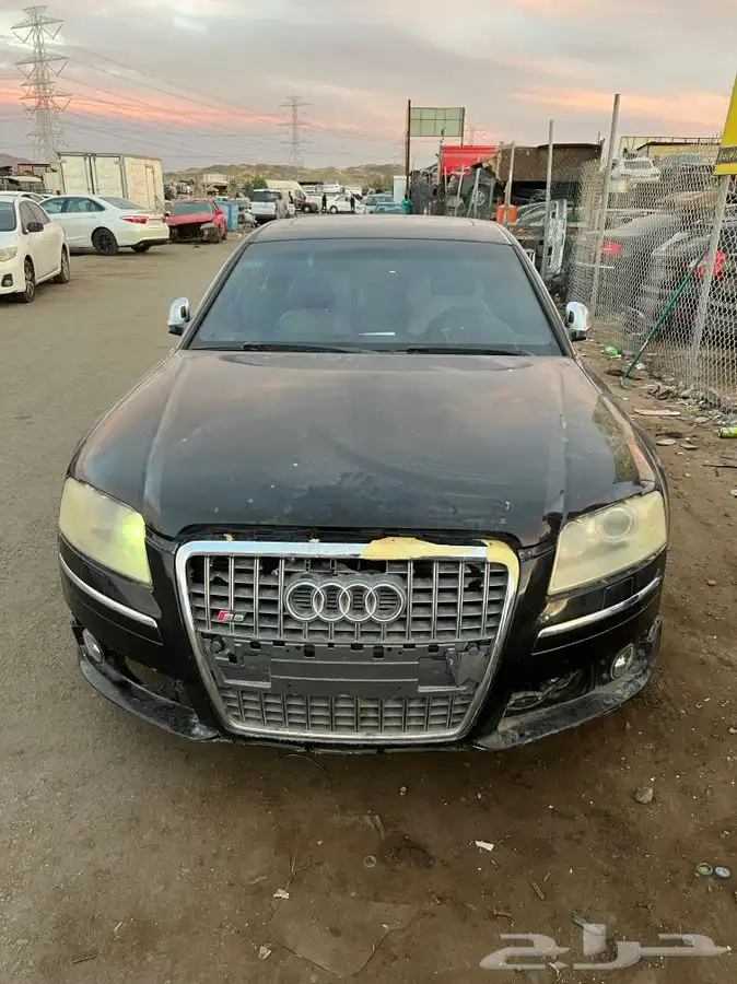 قطع غيار تشليح اودي s8 اس 8 موديل 2007 - 2010 v10 2