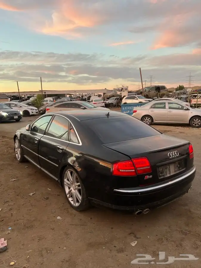 قطع غيار تشليح اودي s8 اس 8 موديل 2007 - 2010 v10 3