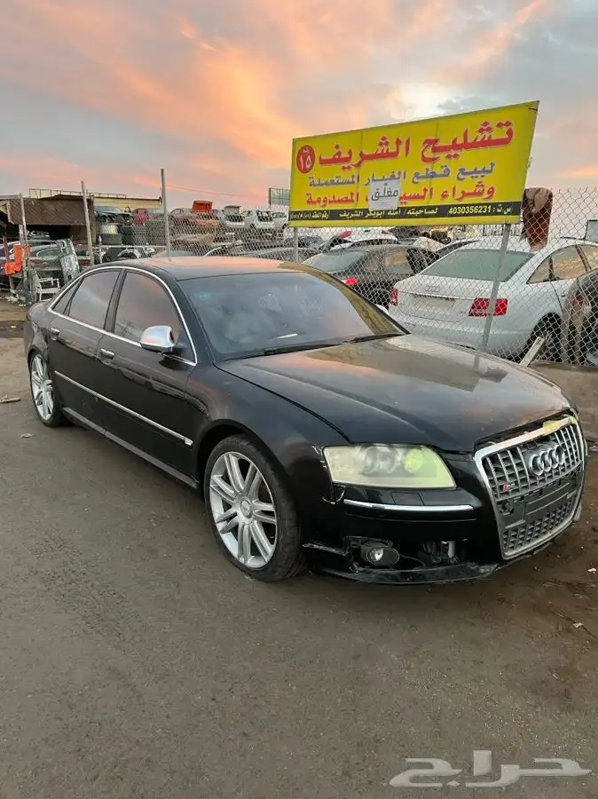 قطع غيار تشليح اودي s8 اس 8 موديل 2007 - 2010 v10 0
