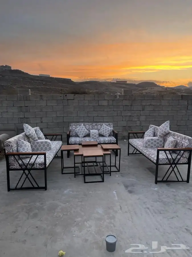 تفيصيل جلسات خارجيه حوش 3