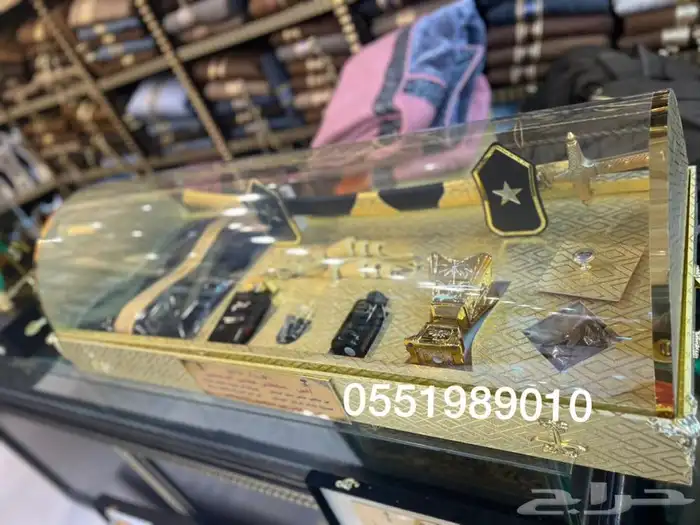 هدية لازم تخرج كلية عسكرية سيف بشت طقم سيف 9