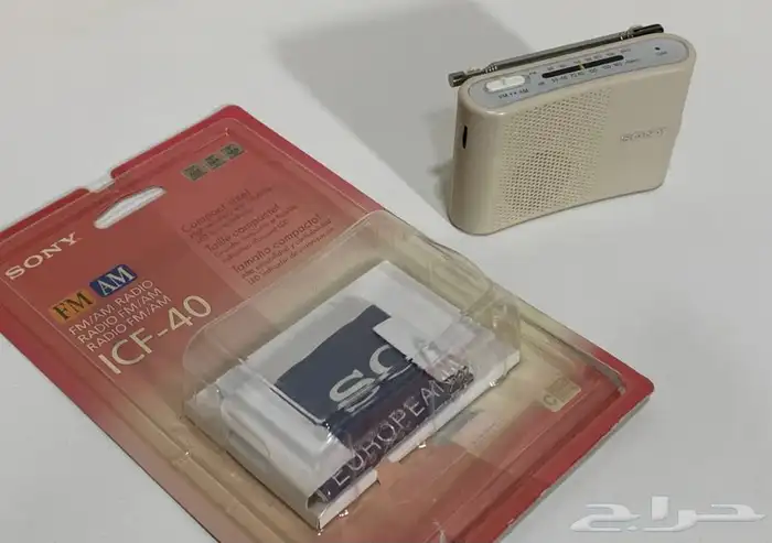 راديو سوني icf-40 صغير 2005 (جديد) 0