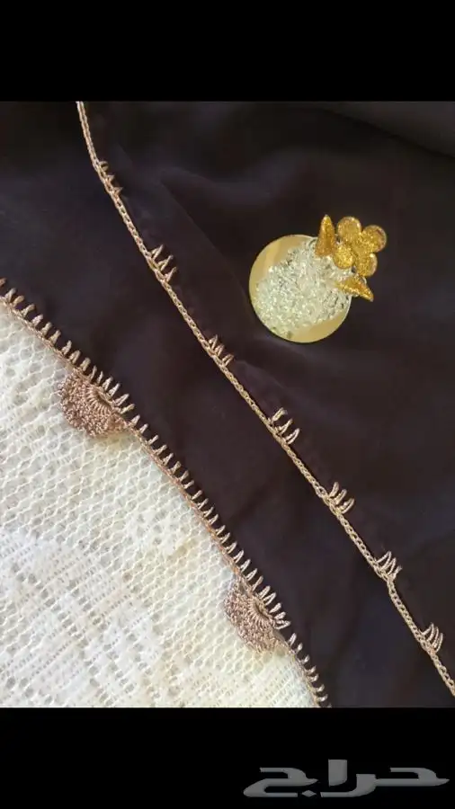 طرحات باطراف كروشيه جمله وقطاعي 5