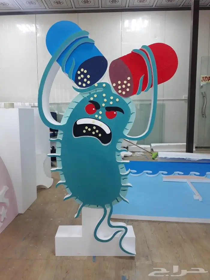 مجسمات فوم فلين 3D FOAM ومكائن حرارية فوم 15