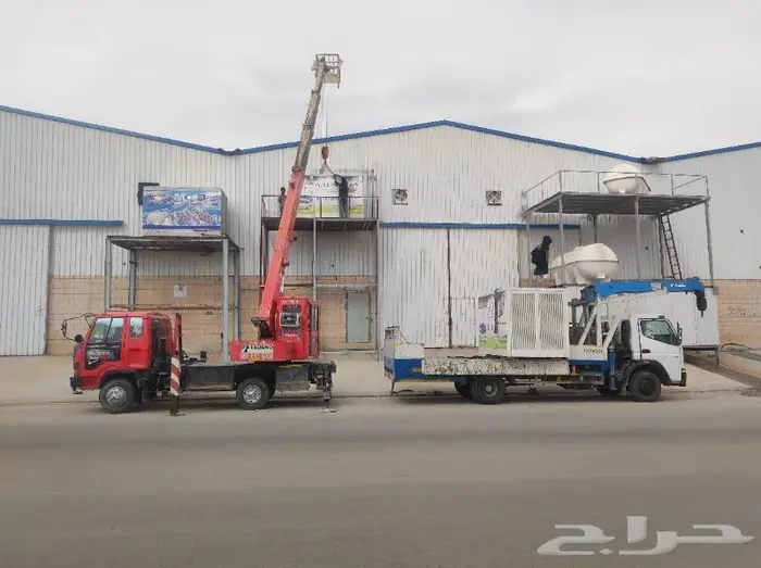 كرينات رافعات تحميل وتنزيل المكيفات 1