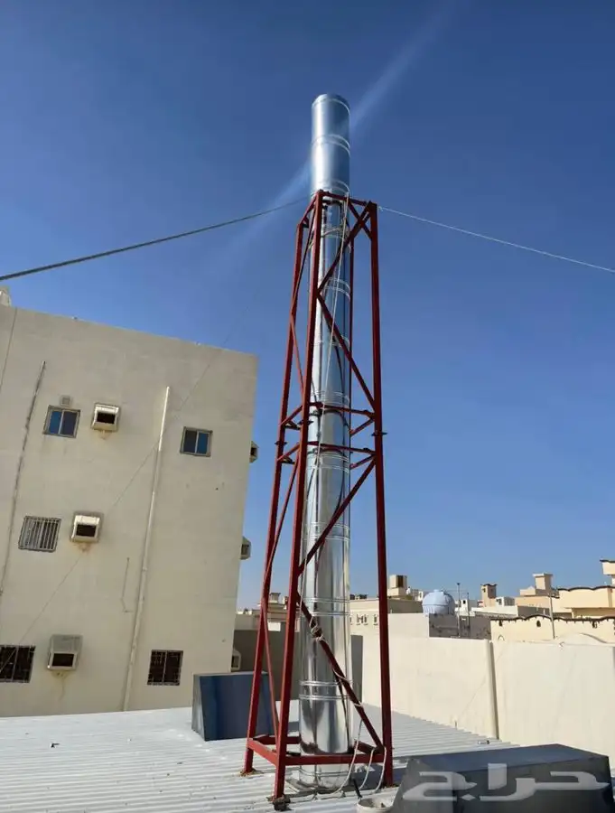 معلم تركيب مداخن استانلس استيل 67