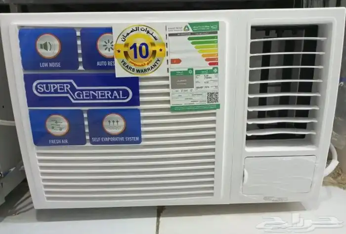 مكيف سوبر جنرال شباك 18الف وحده 24 الف وحده بارد 1
