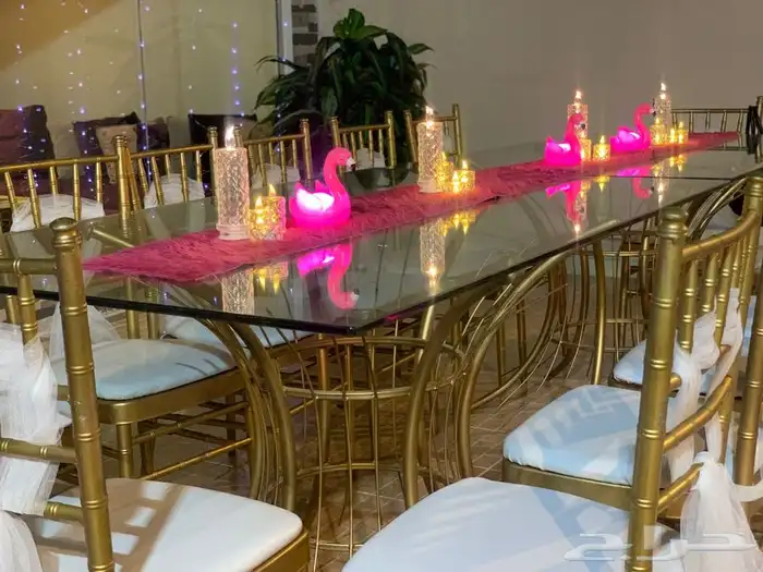 طاولات اطفال للايجار وديكورات للحفلات كل مايخص الحفلات 3