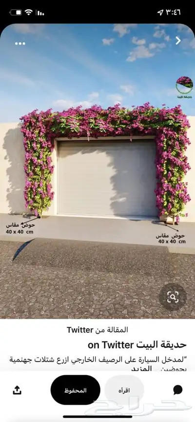 شتلات مشتل زراعي مشاتل الرياض تنسيق حدائق نباتات 16