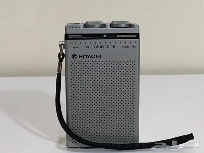 راديو هيتاشي جيب موجة AM متوسطة 1981 0