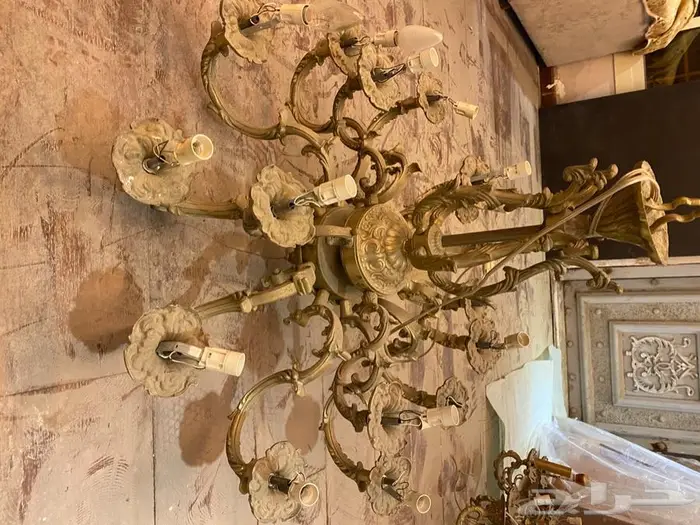 نجف نحاس لهواة النوادرخام صب مصري قديم 5