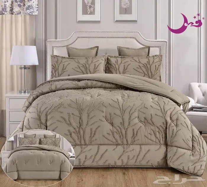 مفارش سرير تخفيض  نفرين ب 165 ريال 0