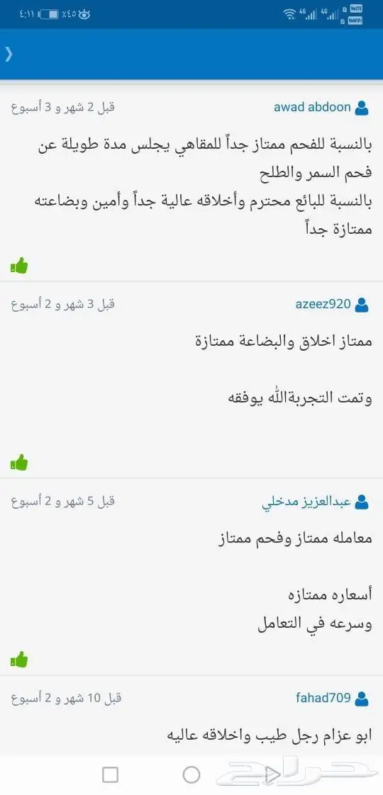 فحم قرض خامد وفحم شوي وسحب رطوبه 1