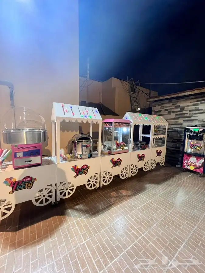 عربات ايس كريم غزل البنات فشار غزل البنات بانكيك مهرجات 3