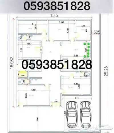 رسم هندسي اوتوكاد  Autocad design drawing 2