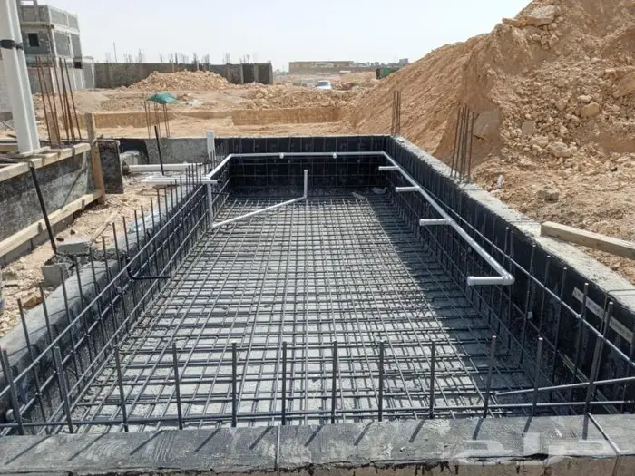 تمديد مسبح 2
