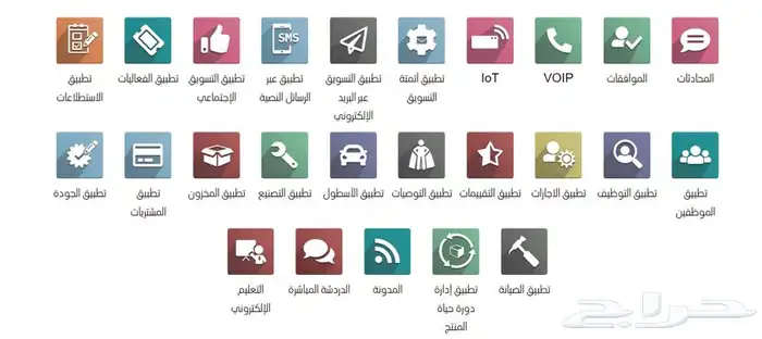 برنامج اودو odoo استشارات تنفيذ متطلباتكم وفق خبرة عالية 10