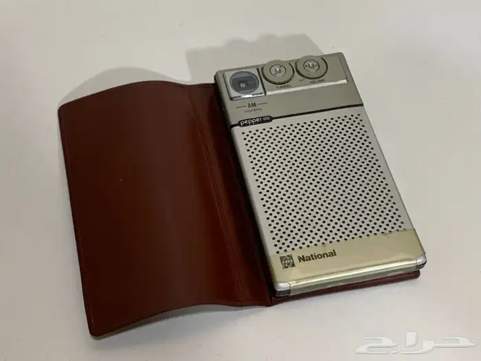 راديو ناشونال 012 جيب صغير AM الموجة المتوسطة 1977 1