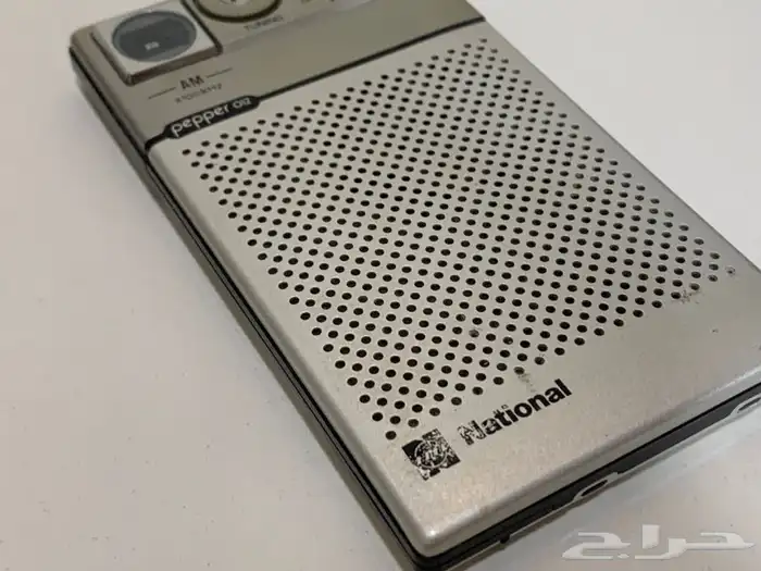 راديو ناشونال 012 جيب صغير AM الموجة المتوسطة 1977 7