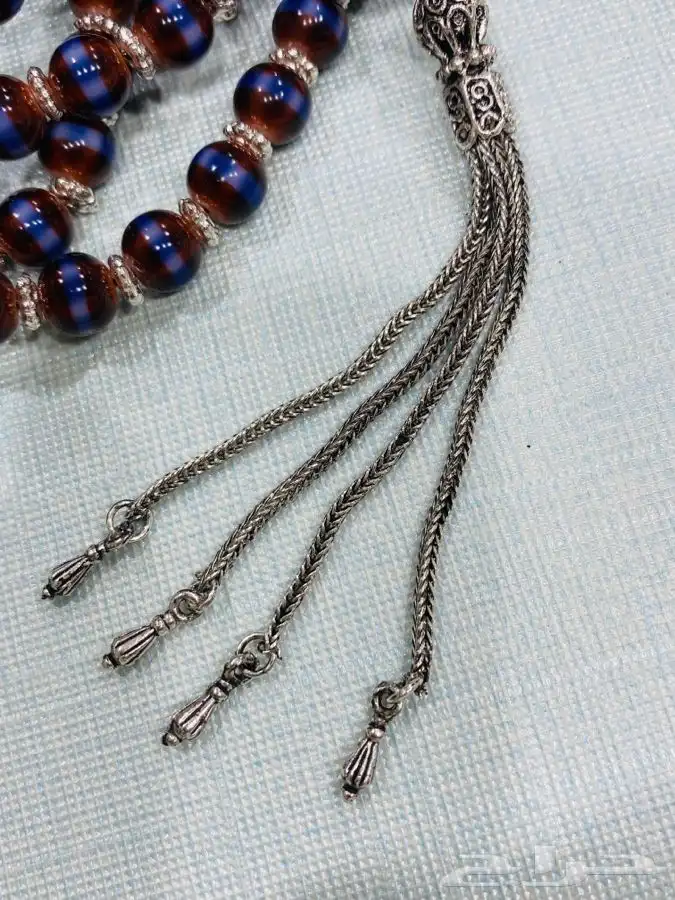 سبحة فاخرة بخرز ملون 5