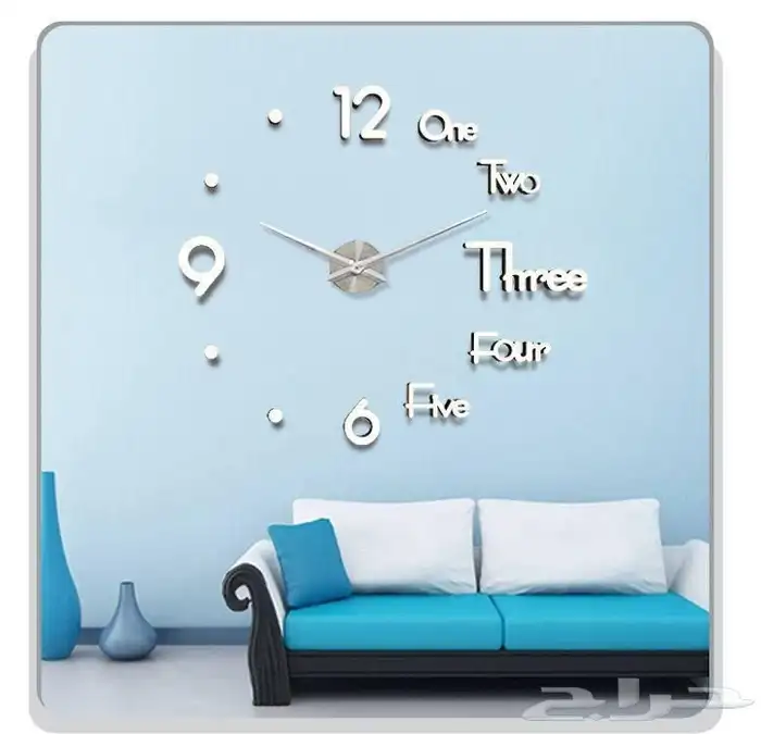 ساعات جدارية 3D ( توصيل مجاني ) 27