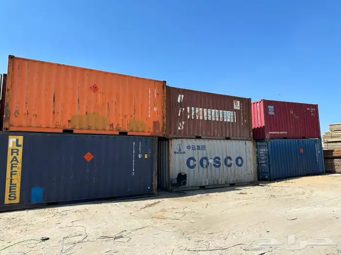كونتينرات (كنتينرات) حاويات  used containers in excellent 1