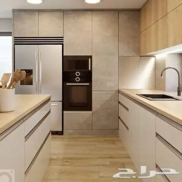 تفصيل مطابخ افخم مطابخ المنيوم والخشب 2