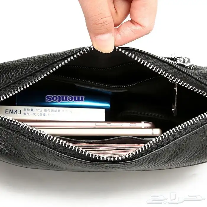 شنطة يد رجالي جلد اصلي 4