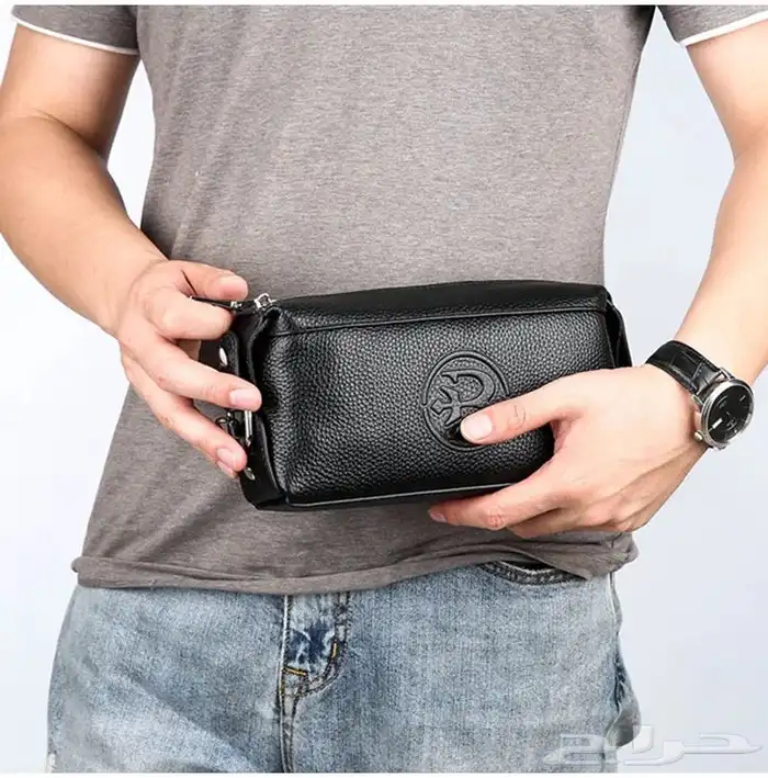 شنطة يد رجالي جلد اصلي 6