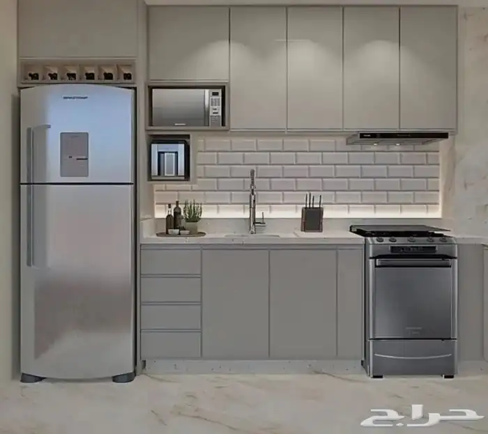 تفصيل مطابخ افخم مطابخ المنيوم والخشب 12